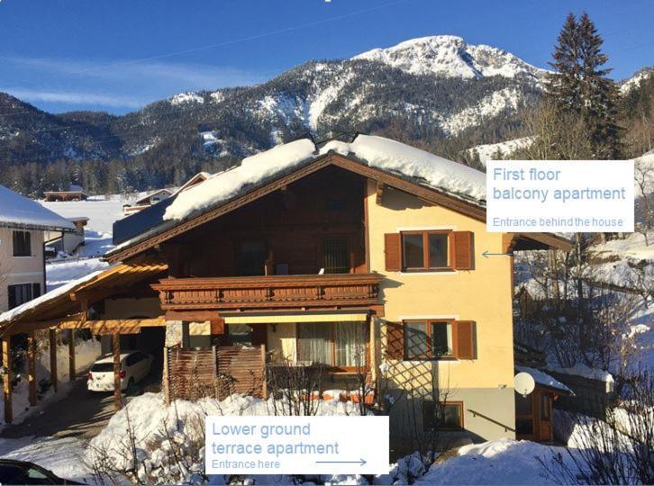 Haus Kogler Lägenhet Aich  Exteriör bild